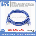 Высокоскоростной кабель USB 3.0 между мужчинами Шнур M / M 0.35m 0.5m 1m 1.5m 2m 3m 5m